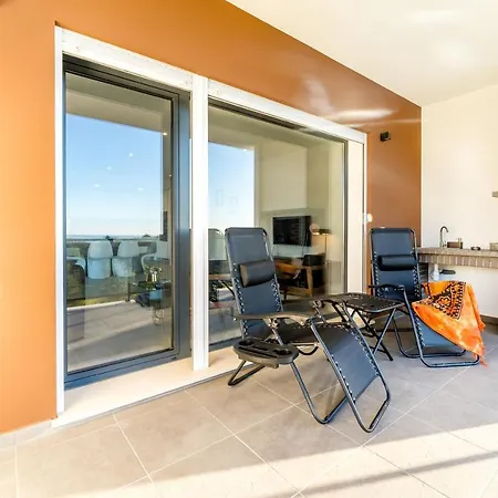 Апартаменты Apartamento T3 Ocean Blue Назаре